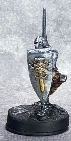 Left view of 77023 Barnabas, Human Warrior