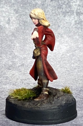 Left view of 77057 Juliette, Female Sorceress