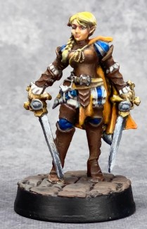 Front view of 03867 Aletheia Edair, Duelist